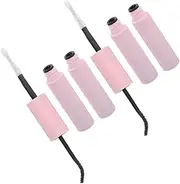 2pcs Quick-Dry False Eyelash Glue Sealing Adhesive Eyelash Waterproof Glue Vending Machine Nozzle Lash Extension Glue Quick-Drying Glue Accessories Nozzle Pink Plastic Shell