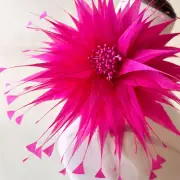 Coloured Feathers Fascinating Millinery feathers Flower Stylish for Party