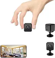 4K HD Spy Camera Indoor Outdoor Wireless WiFi Cameras,Home Security Mini Body Small Camera Micro Nanny Cam,Pet Dog Babysitter Surveillance Camera,Room No Need WiFi Camera Compatible with Android