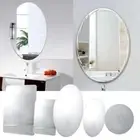 For Bathroom/Wall Acrylic Mirror Make Up Mirror Anti Fog Mirror Mirror Stickers