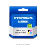 HP Compatible 905XL Ink Cartridge Value Pack - Includes: [1 x Black, Cyan, Magenta, Yellow]