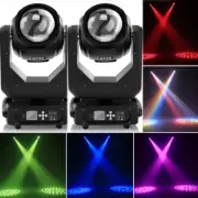 U`King 350W RGBW Moving Head Stage Light 8Prism 18GOBO Spotlight DJ Party Show