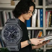 在飛比找Yahoo奇摩購物中心優惠-CASIO 卡西歐 G-SHOCK 八角農家橡樹 全金屬版 