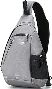 [KIMLEE] OIWAS One Strap Backpack for Men Sling Backpack Crossbody Shoulder Bag Single Strap Daypack for Boys Women