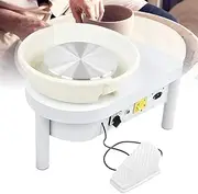 Electric Pottery Wheel Machine, Ceramic Pottery Wheels Heavy Duty Pottery Forming Machine, Household Forming Machine Table Top Pottery Wheel Ceramics Art Craft Tool, for Art Craft Gift