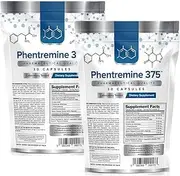 Phentremine 375 by Biogen Health Science : Weight Loss Support and Appetite Control : Diet Pills Alternative (60 Day Supply)
