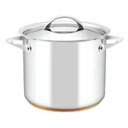 Essteele Per Vita Stainless Steel 24cm/9L Stock Pot Round Induction Cookware SLV