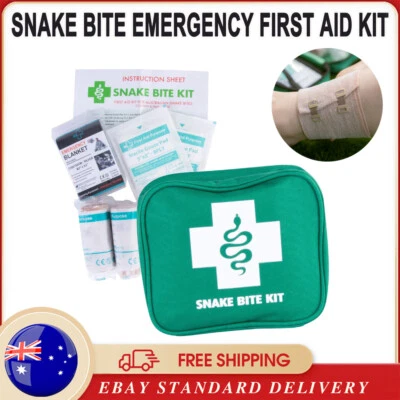 Australian Snake Bite Emergency First Aid Kit Camping Hiking Travel Safety AU
