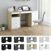 Desk 140x50x76cm Chipboard Home Bedroom Office Furniture Multi Colours vidaXL