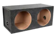 Subwoofer Box - 12" Dual Medium Sealed - Proudly U.S.A. Built