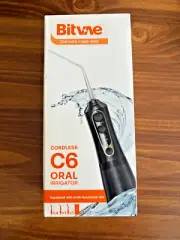 Bitvae C6 Water Dental Flosser Teeth Cordless Portable Oral Irrigator Black