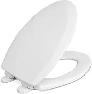 (Elongated, Slow Close, White) - CENTOCO Centoco 900SC-001 Centocore Moulded Wood Technology, Elongated Toilet Seat with Slow Close, White