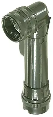 Angle Head Military Tactical LED Flashlight Super Bright Portable Torch 2 AA Bat