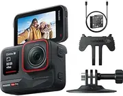Insta360 Ace Pro - Waterproof Action Camera 1/1.3" Sensor and AI Noise Reduction for Unbeatable Image Quality, 4K120fps, 2.4" Flip Screen & Advanced AI Features