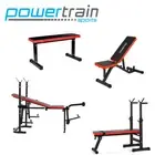 ADJUSTABLE DECLINE INCLINE HOME GYM WEIGHT BENCH PRESS EXERCISE EQUIPMENT SEAT