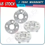 2pair 20mm 4x100 12x1.5 studs silver wheel spacers For Fiat 124 Spider 2017-2020 (for: Fiat)