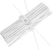 Operitacx 1set Calendar Hook Wall Calendars Advent Calendar for Poster Frames Advent Calendars Clothes Hanging Rack Calendar Wall Mount Calenders Wire Hangers Iron White 150pcs