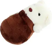 KOMBIUDA Plush Cartoon Bear Hanging Keychain Backpack Keychains Key Chain 1pc Ornament