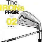Yokohama PRGR Golf Japan 2023 NEW 02 IRON SET #6,7,8,9,Pw Diamana 5-Irons