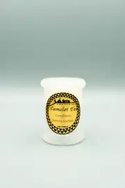 Sifr Luxury Scented Candle, Handpoured, 100% Soy Wax, Jasmine, Cornflowers, Natural Aromatherapy, Camelot Tea Candle Small