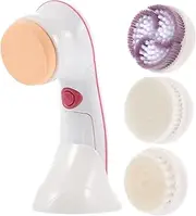 minkissy Electric Face Cleaner Face Exfoliating Brush Facial Cleanser Tool Deep Cleansing for Women