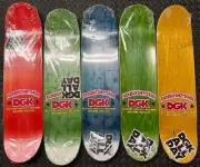 DGK skateboards F’ed Up Ghetto Kids Skateboard Decks Complete Set (5)