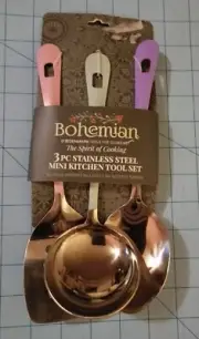 Denmark Tools For Cooks: 3 Piece Stainless Mini Kitchen Tool Set, New, Free Ship