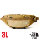 【THE NORTH FACE】防潑水可調節腰帶休閒腰包3L TERRA LUMBAR 斜背包 腰臀包_卡其棕_81EO