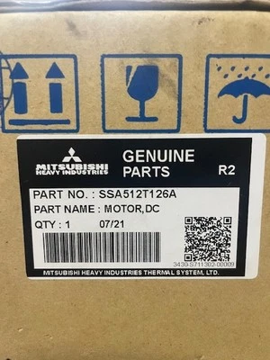 SSA512T126A Mitsubishi Heavy Industry MOTOR DC