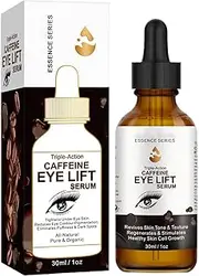 Coffee Eye Lift - Caffeine Eye Lift Oil | Moisturizing Eye Care Caffeine Eye Oil for Reducing Fine Lines and Under-Eye Bags Pisole