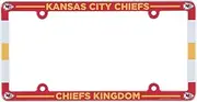 Kansas City Chiefs Stadium Plastic License Plate Frame