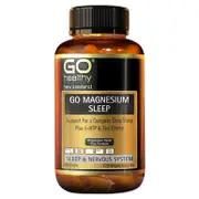 GO Healthy Go Magnesium Sleep, 120 Capsules