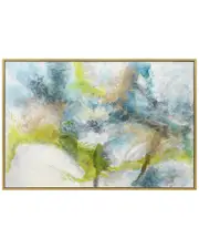 Harp & Finial Formation Framed Canvas Art with 1.5in Frame