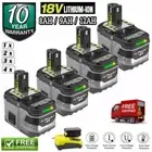 18V 8.0Ah 9.0Ah 12.0Ah Battery For Ryobi P108 ONE+Plus P107 Li-ion High Capacity