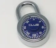 Club Security School Locker Mates Combination Lock New Purple Combo Padlock