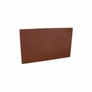 Cutting / Chopping Board 380x510x13mm Brown Polyethylene HACCP Colour Coded