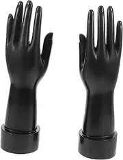 Healeved Countertop Ring Holder Hand Shaped Desktop Jewelry Stand Glove Stand for Display Vertical Ring Holder