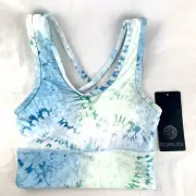 Scorpio Sol Women's Active Bridge Scoop Back Sports Bra (Small)