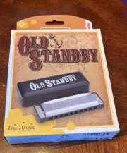 Hohner Old Standby 10-Hole Diatonic Harmonica Key of C 34B-BX-C Harp