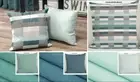 Sunbrella Pillows, Charleston Beach, Valor Bermuda, Valor mist, Valor Lagoon