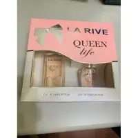 在飛比找蝦皮購物優惠-［全新］LA RIVE QUEEN of life 香水禮盒