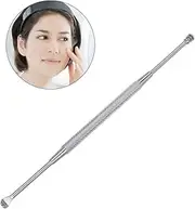 FOYTOKI Stainless Steel Dual End Wax Remover Tool Kit Spiral Design for Safe Ear Cleaning Portable Lightweight Care Tool for Dry Moist Compacted Wax Removal