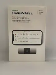 AliveCor KardiaMobile 6L Wireless 6-Lead EKG Smartphone Detects AFib or Normal