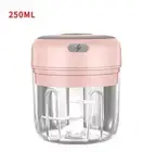 HiPiCok Meat Grinder Electric Garlic Crusher Food Chopper Mini Garlic Press Vege
