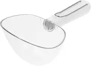 ibasenice Portable Pet Food Scoop with Accurate Measurements for and Cats Plastic Spoon for Easy Feeding Ergonomic Design for Portion Control and Versatile Use