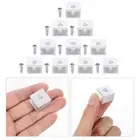 10 Pcs Glass Sandwich Panel Bracket Floating Brackets Shelf Support