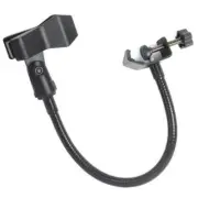 ABSQ-Flexible Gooseneck Microphone Stand with Desk Clamp for Radio Broadcasting
