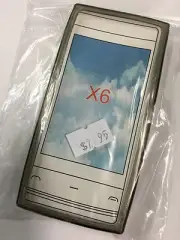 Nokia X6 Fitted TPU Jelly Case in Smoke JCNOKX6CS-A Brand New & Sealed packaging