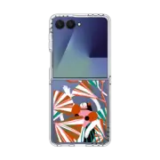 Galaxy Z Flip7 Clear Magnetic Case Freedom transparent by Minerva GM