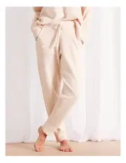 [Chloe & Lola] Cosy Boucle Cuffed Pant in Ecru